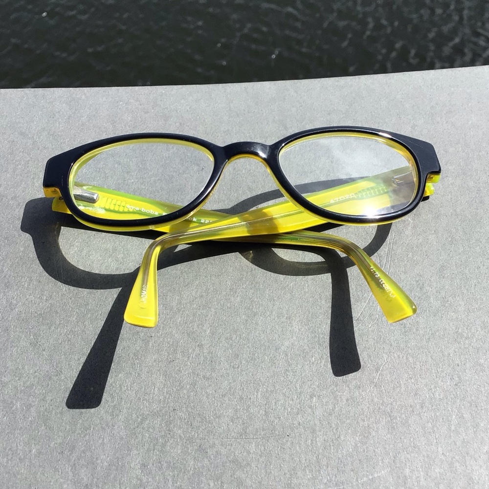 Eyebobs Rita Book 2258 +1.75 Eyeglasses in Bold Translucent Yellow and Black
